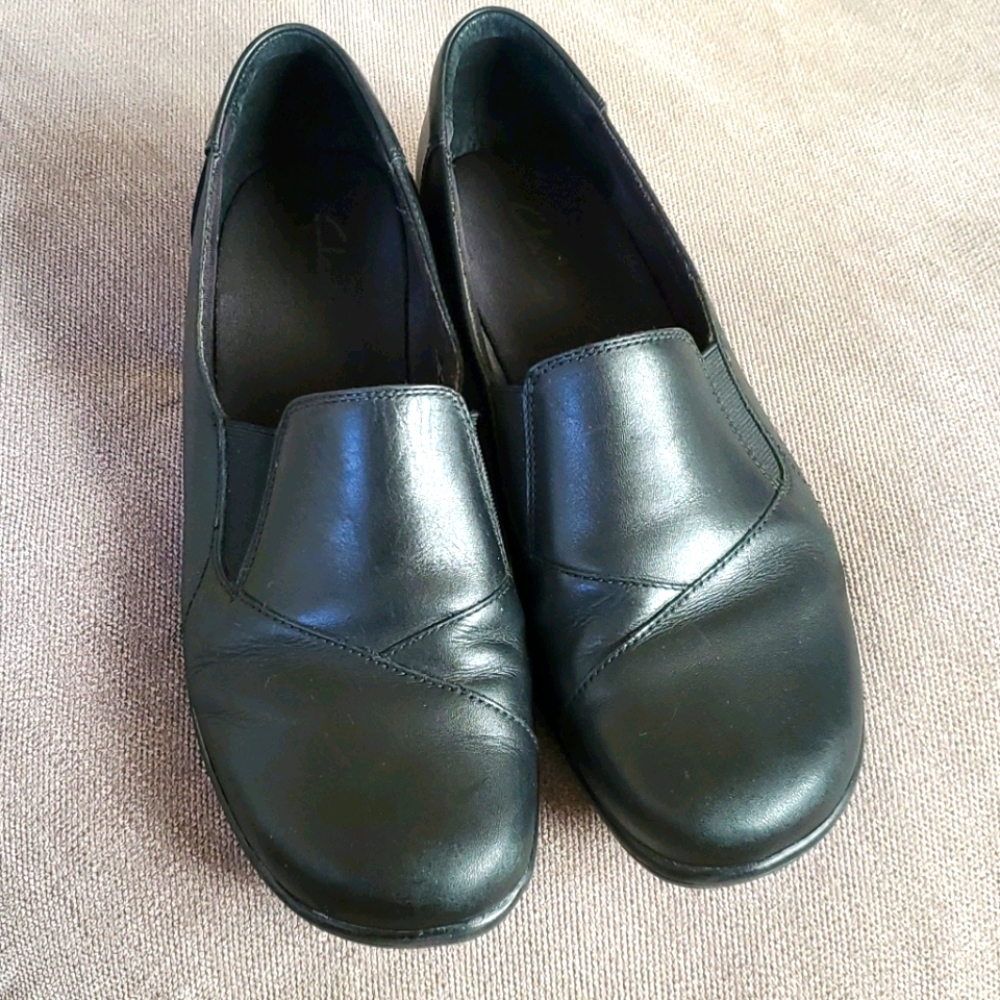 Clark's Loafers 9W Black
